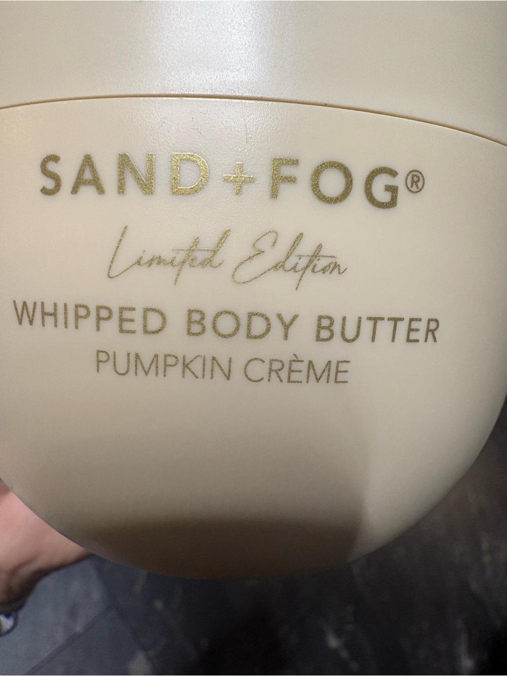 Sand + Fog Pumpkin Crème Limited Edition Whipped Body Butter - Picture 3 of 4